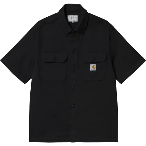 Cotton Shirt with Pockets , male, Sizes: XL - Carhartt WIP - Modalova