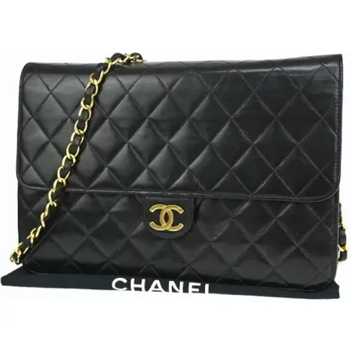 Pre-owned Leather chanel-bags , female, Sizes: ONE SIZE - Chanel Vintage - Modalova