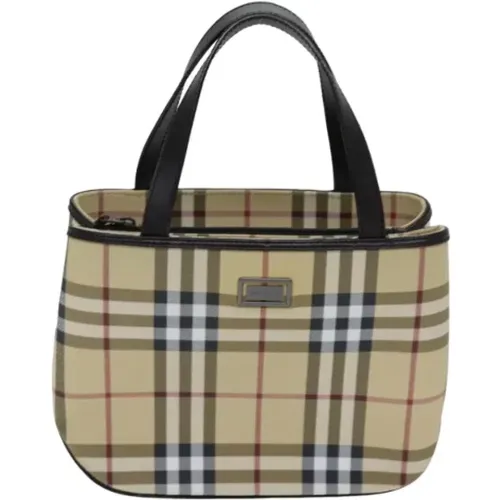 Pre-owned Canvas handbags , female, Sizes: ONE SIZE - Burberry Vintage - Modalova