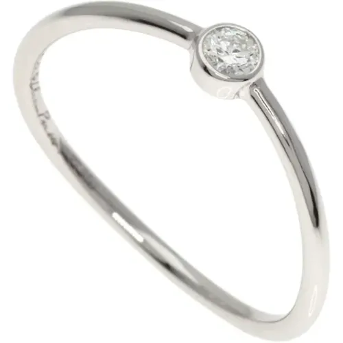 Pre-owned Platinum rings , female, Sizes: ONE SIZE - Tiffany & Co. Pre-owned - Modalova