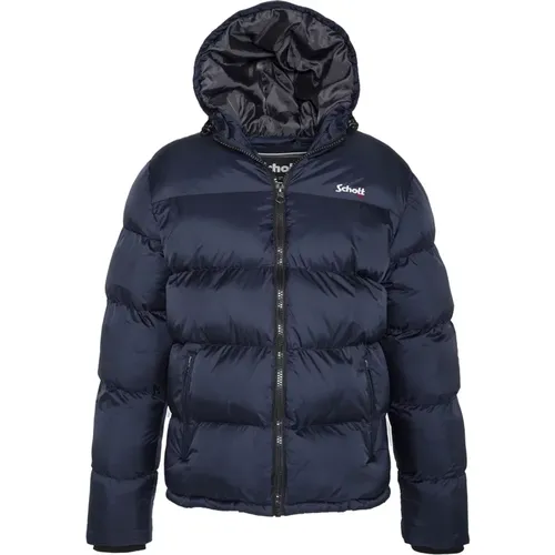 Winter Pufferjacke für Männer , Herren, Größe: M - Schott NYC - Modalova