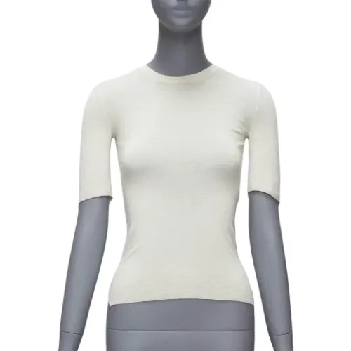 Pre-owned Wool tops , female, Sizes: S - Celine Vintage - Modalova