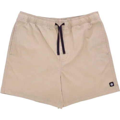 Twill Oxford Tan Herren Shorts - Element - Modalova