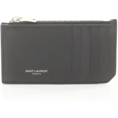 Pre-owned Leather wallets , female, Sizes: ONE SIZE - Yves Saint Laurent Vintage - Modalova