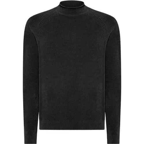 Grey Sweaters for Men , male, Sizes: L - RRD - Modalova