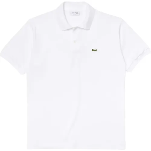 Herren Polo-Shirt Weiß , Herren, Größe: 3XL - Lacoste - Modalova