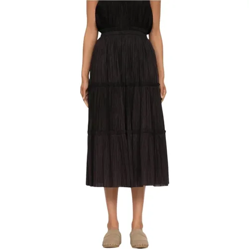 Midi Skirts , female, Sizes: L - Sea NY - Modalova