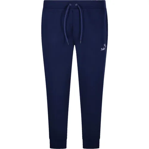 Sporty Drawstring Waist Elastic Cuffs Pants , male, Sizes: S - Ralph Lauren - Modalova