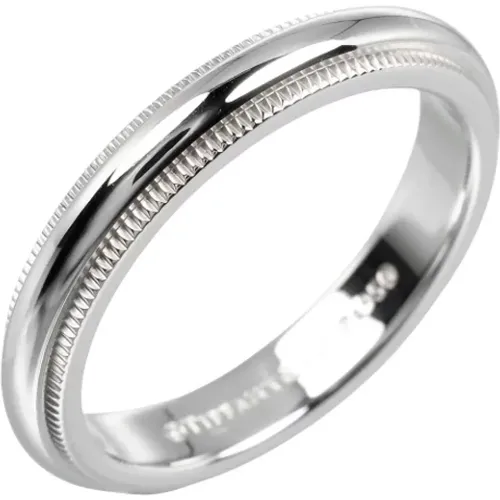 Pre-owned Platinum rings , female, Sizes: ONE SIZE - Tiffany & Co. Pre-owned - Modalova