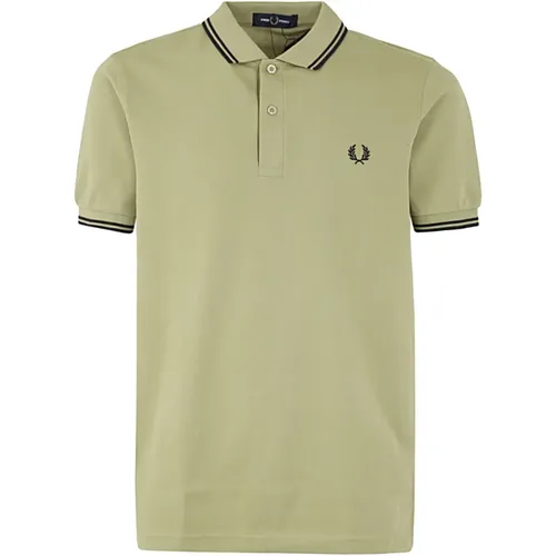 Polo Shirt P43 Sky Black , male, Sizes: S - Fred Perry - Modalova