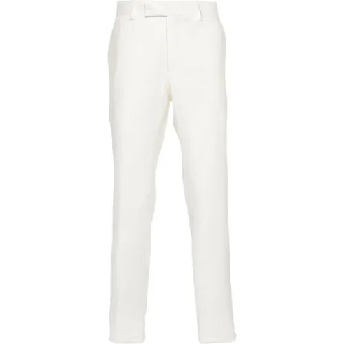 Slim-fit chino trousers , male, Sizes: M, 2XL - Lardini - Modalova