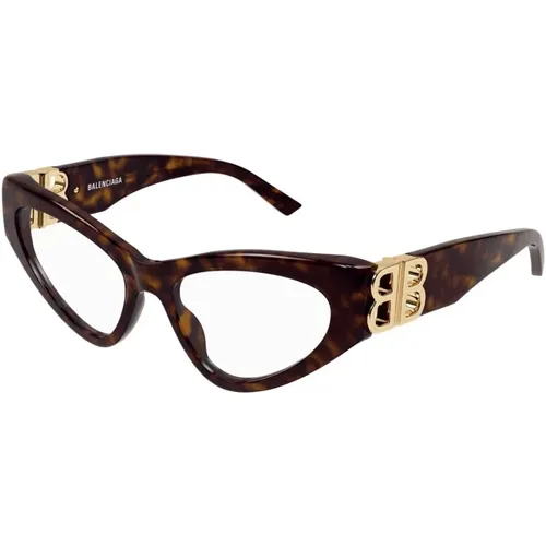 Dynasty Cat-Eye Eyeglasses , female, Sizes: 54 MM - Balenciaga - Modalova