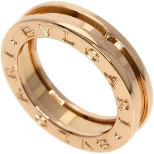 Pre-owned Rose Gold rings , female, Sizes: ONE SIZE - Bvlgari Vintage - Modalova