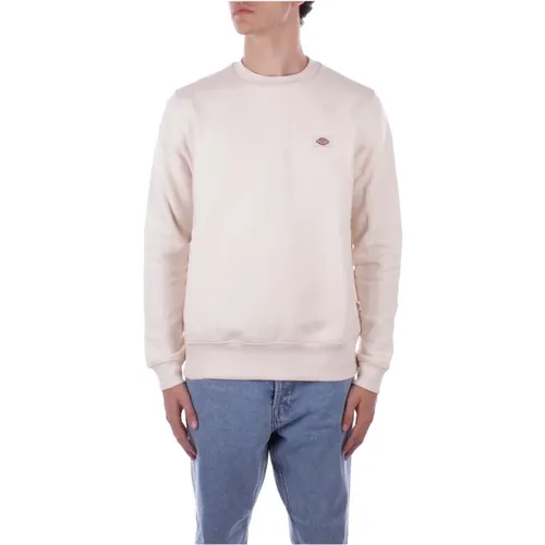 Creme Logo Front Pullover , Herren, Größe: L - Dickies - Modalova