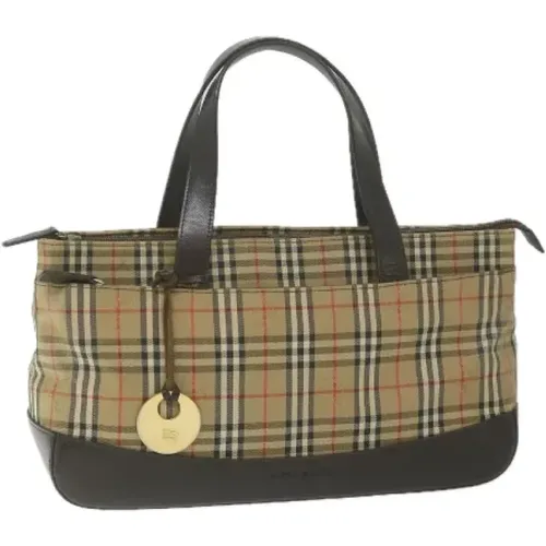 Pre-owned Cotton handbags , female, Sizes: ONE SIZE - Burberry Vintage - Modalova