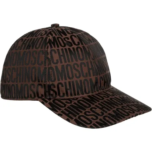 Adjustable Logo Hat , male, Sizes: ONE SIZE - Moschino - Modalova