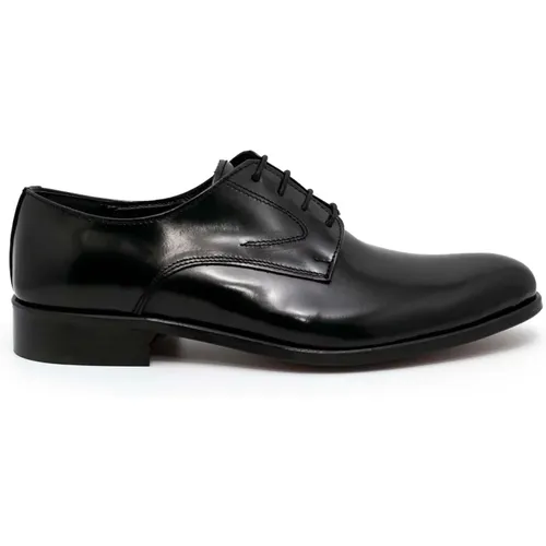 Elegante Schuhe Schwarz , Herren, Größe: 42 1/2 EU - Melluso - Modalova