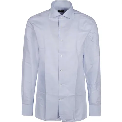 Light Long Sleeve Shirt , male, Sizes: 3XL, L, XL - Z Zegna - Modalova