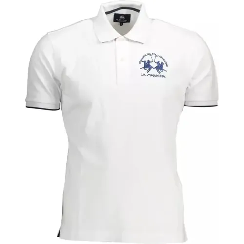 Polo Shirt mit Kontrastdetails - LA MARTINA - Modalova