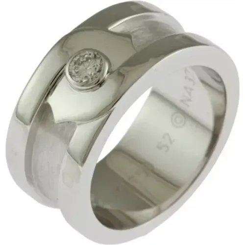 Pre-owned White Gold rings , female, Sizes: ONE SIZE - Cartier Vintage - Modalova