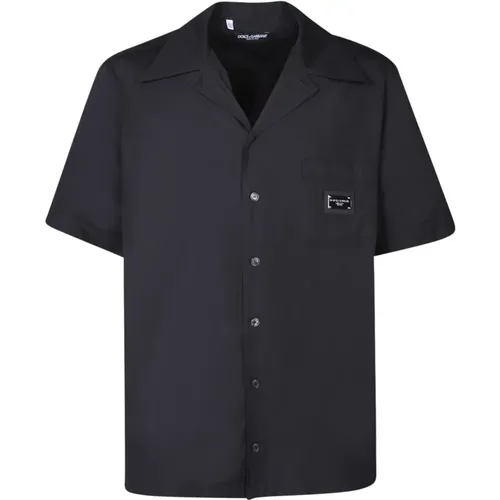 Cotton shirt by Dolce&Gabbana , male, Sizes: XL - Dolce & Gabbana - Modalova