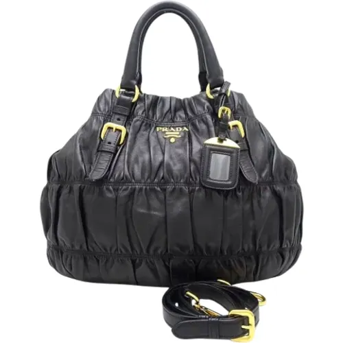 Pre-owned Leather prada-bags , female, Sizes: ONE SIZE - Prada Vintage - Modalova