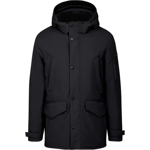 Sporty Parka with Detachable Hood , male, Sizes: XL - Bugatti - Modalova