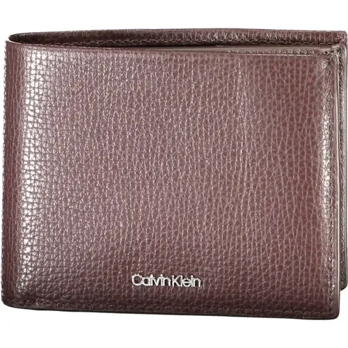 Leather Wallet , male, Sizes: ONE SIZE - Calvin Klein - Modalova