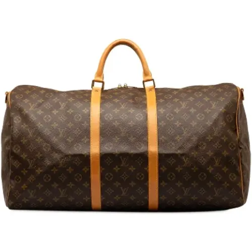 Pre-owned Canvas travel-bags , female, Sizes: ONE SIZE - Louis Vuitton Vintage - Modalova