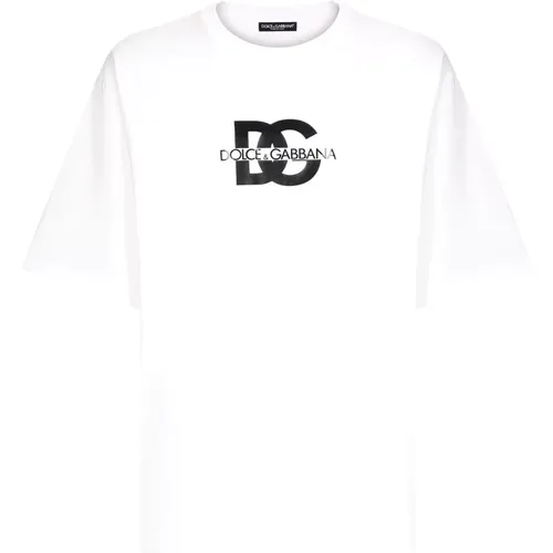 T-shirts and Polos , male, Sizes: M, L, S, XL - Dolce & Gabbana - Modalova