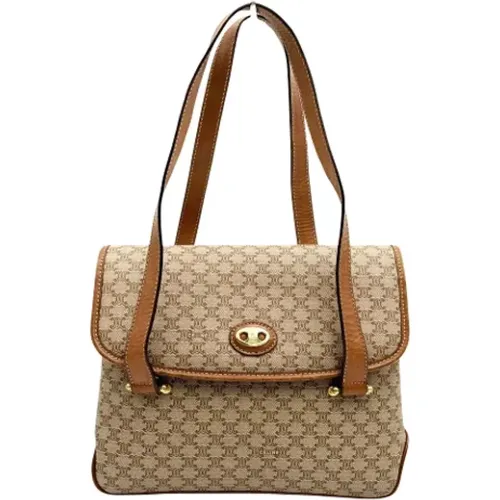 Pre-owned Canvas celine-bags , female, Sizes: ONE SIZE - Celine Vintage - Modalova