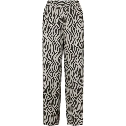 Wide Trousers , female, Sizes: S, L, XL, M, 2XL, 3XL - LauRie - Modalova