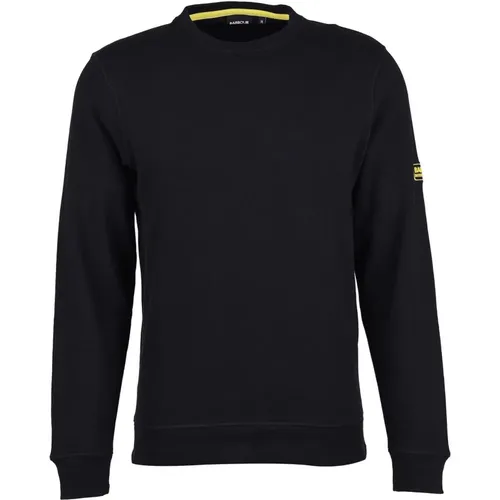 Legacy Sweatshirt with Round Neck , male, Sizes: L, XL - Barbour - Modalova