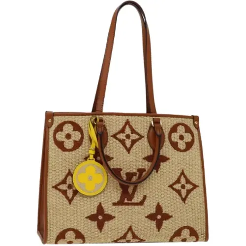 Pre-owned Raffia louis-vuitton-bags , female, Sizes: ONE SIZE - Louis Vuitton Vintage - Modalova