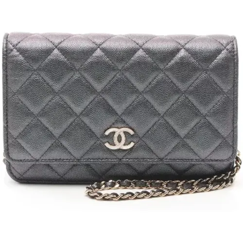 Pre-owned Leather chanel-bags , female, Sizes: ONE SIZE - Chanel Vintage - Modalova