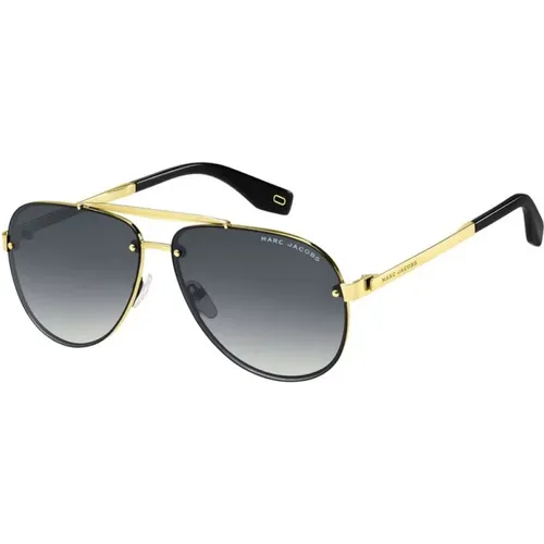Stilvolle Sonnenbrille mit Antgd Gre-Rahmen und SF dunkelgrauen GlÃ¤sern - Marc Jacobs - Modalova