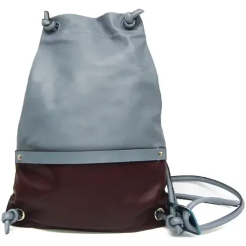 Pre-owned Leather backpacks , female, Sizes: ONE SIZE - Valentino Vintage - Modalova