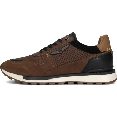 Cognac Low Top Sneakers Aircobra,Grüne Aircobra Low Sneakers - PME Legend - Modalova