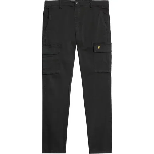 Sportliche Cargo Hose mit Elastischen Bündchen , Herren, Größe: W36 - Lyle & Scott - Modalova