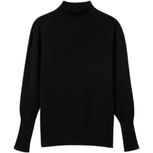 Klassischer Dolcevita Pullover , Damen, Größe: S - Twinset - Modalova