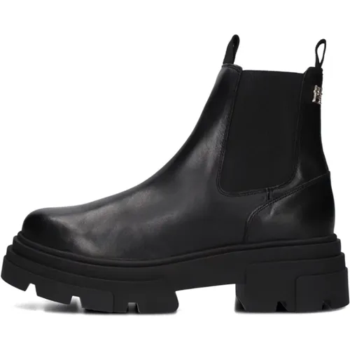 Schwarze Combat Boots , Damen, Größe: 41 EU - Tommy Hilfiger - Modalova