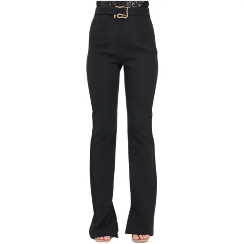Women's Belted Pants , female, Sizes: S, M, XS, L - Just Cavalli - Modalova