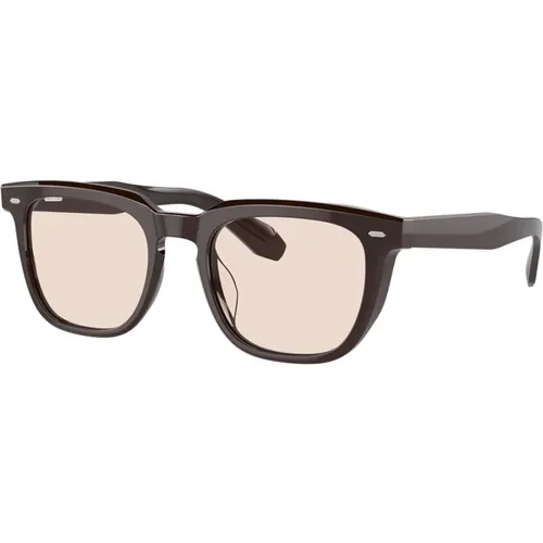 Vintage Inspired Square Sunglasses , unisex, Sizes: 49 MM - Oliver Peoples - Modalova