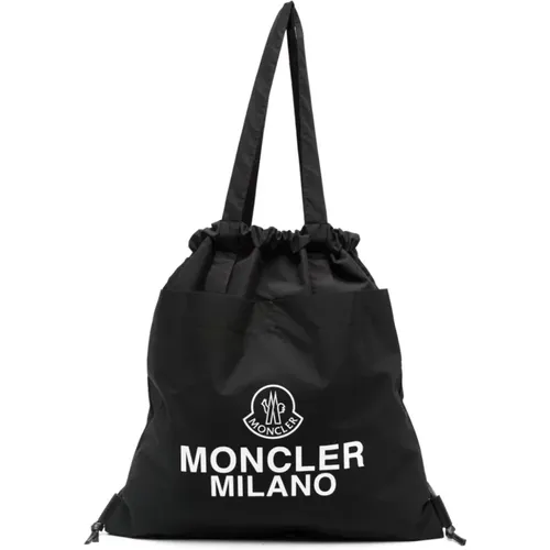 AQ Drawstring Bag , male, Sizes: ONE SIZE - Moncler - Modalova