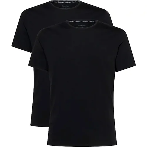 P S/S T-Shirt Mit Rundhals , Herren, Größe: XL - Calvin Klein - Modalova