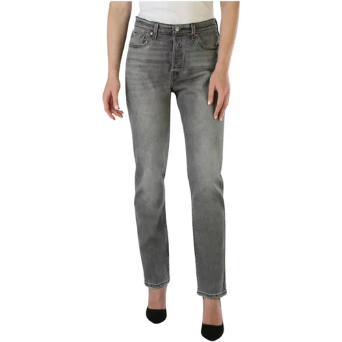 Levi's, Damen Regular Fit Jeans aus Baumwollmischung , Damen, Größe: W26 - Levis - Modalova