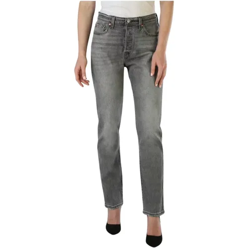 Levi's, Damen Regular Fit Jeans aus Baumwollmischung , Damen, Größe: W28 - Levis - Modalova