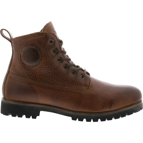 Om60 antik braun - Männer 39 Boot - Fell , Herren, Größe: 45 EU - Blackstone - Modalova