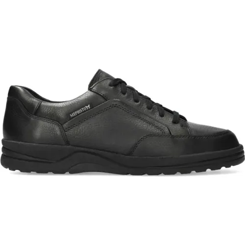 Bequemer Schnürsneaker - schwarz,Brauner Schnürsneaker für Herren - mephisto - Modalova