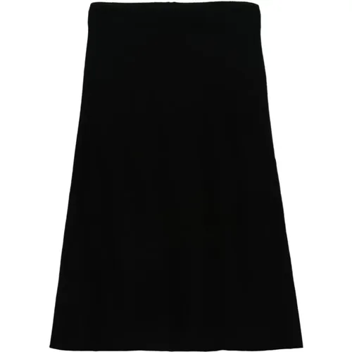 Wool A-Line Skirt , female, Sizes: XS - Jil Sander - Modalova